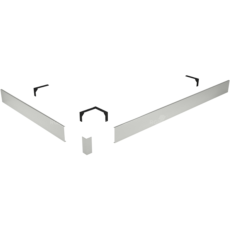 Экран для поддона RGW Acrylic N/ST-21 W 80x130 белый 50231583-01 - 0