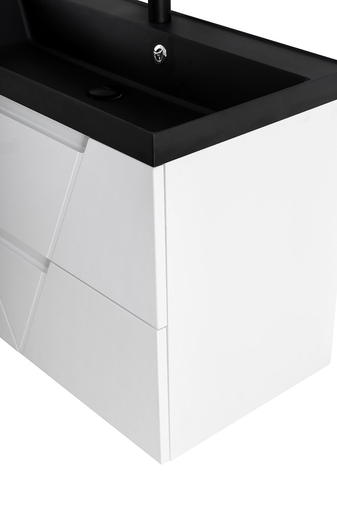 Тумба под раковину BelBagno Vittoria 80 белый матовый VITTORIA-800-2C-SO-BL-P - 9