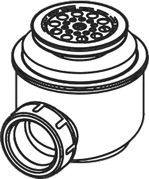 Сифон для поддона AlcaPlast A46 A46-50 - 2