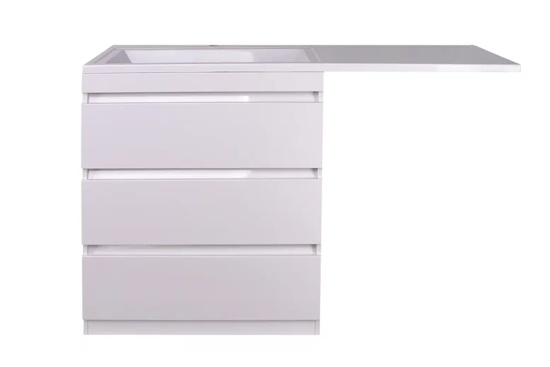 Тумба под раковину Style Line Даллас 150 Люкс Plus, белый  СС-00002305 - 0