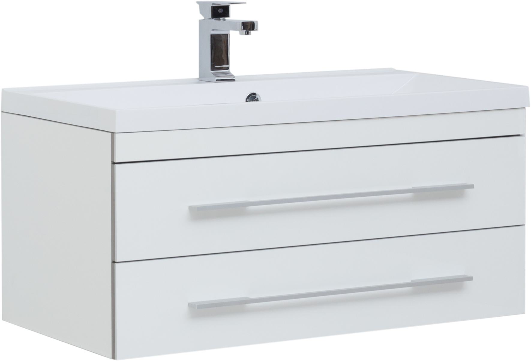 Мебель для ванной Aquanet Верона 90 подвесная белая - 1
