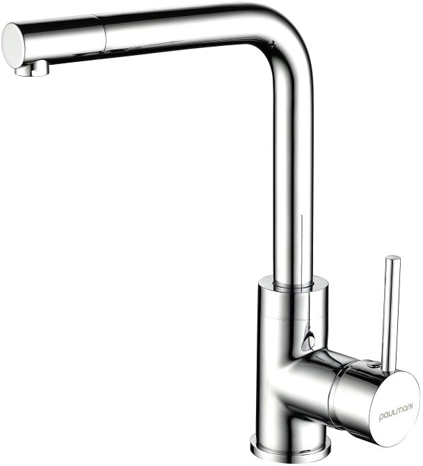 Смеситель Paulmark Honner для кухонной мойки, хром Ho212018-CR - 0
