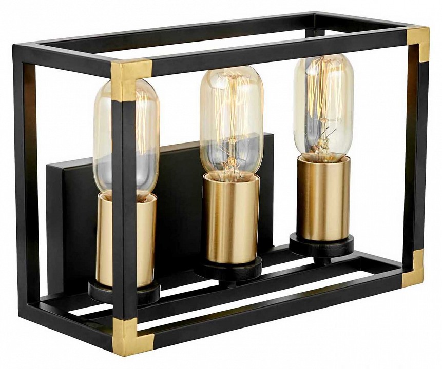 Накладной светильник LUMINA DECO Waldorf LDW 1140-3 BK+MD - 0