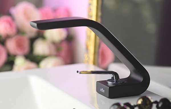 Смеситель для раковины Webert Wolo, черный  WO830102564 - 3