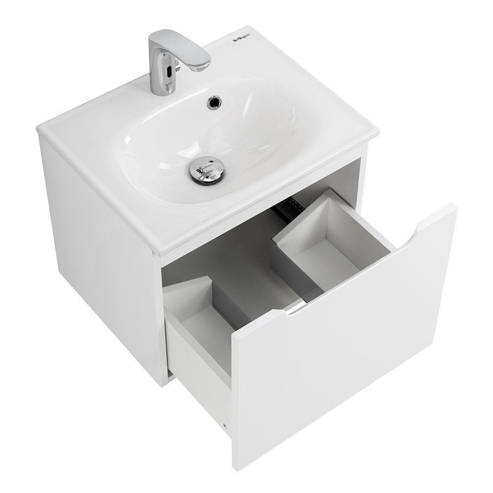 Тумба под раковину BelBagno Etna 60 белый ETNA-600-1C-SO-BL-P - 4