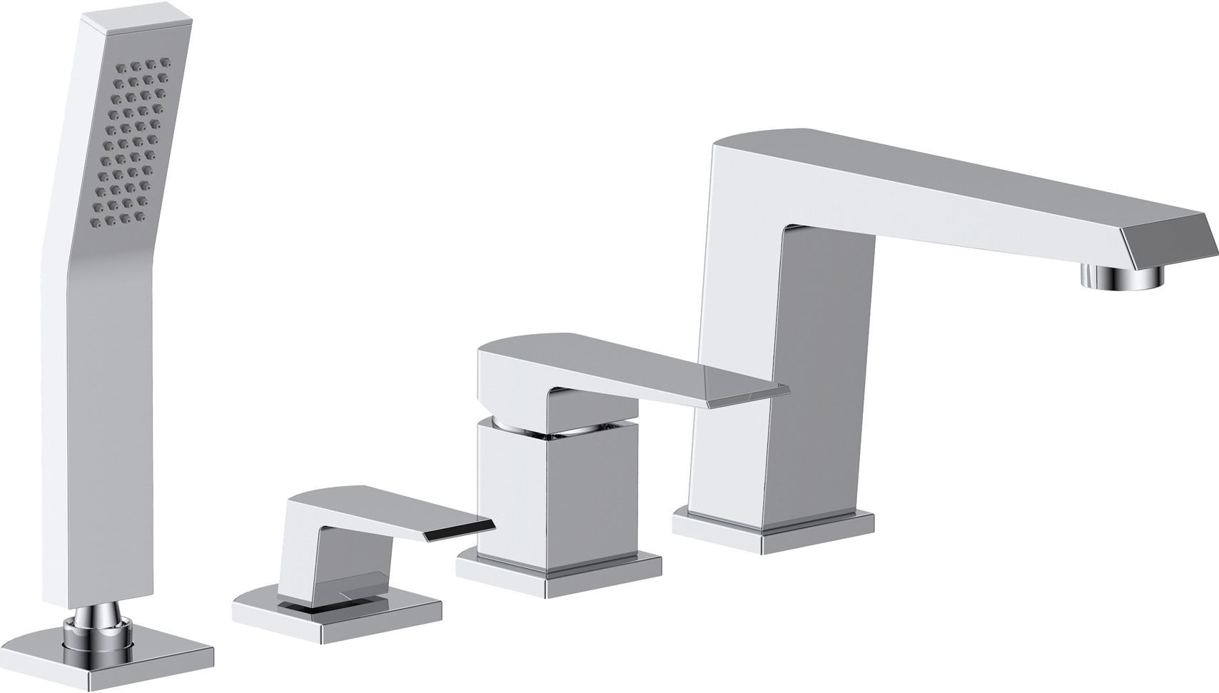 Смеситель BelBagno Arlie ARL VIM4 CRM на борт ванны ARL-VIM4-CRM - 0