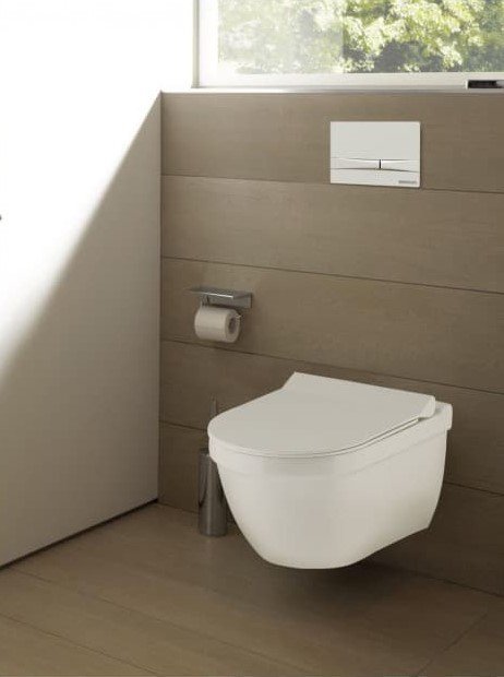 Кнопка смыва Berges Wasserhaus Novum F1 белый, глянец 040051 - 4