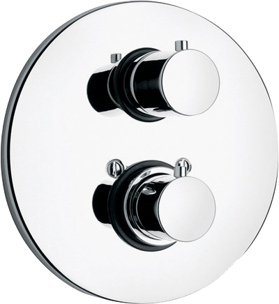 Термостатический смеситель Paini Cox 78CR691TH С ВНУТРЕННЕЙ ЧАСТЬЮ, для ванны с душем - 0