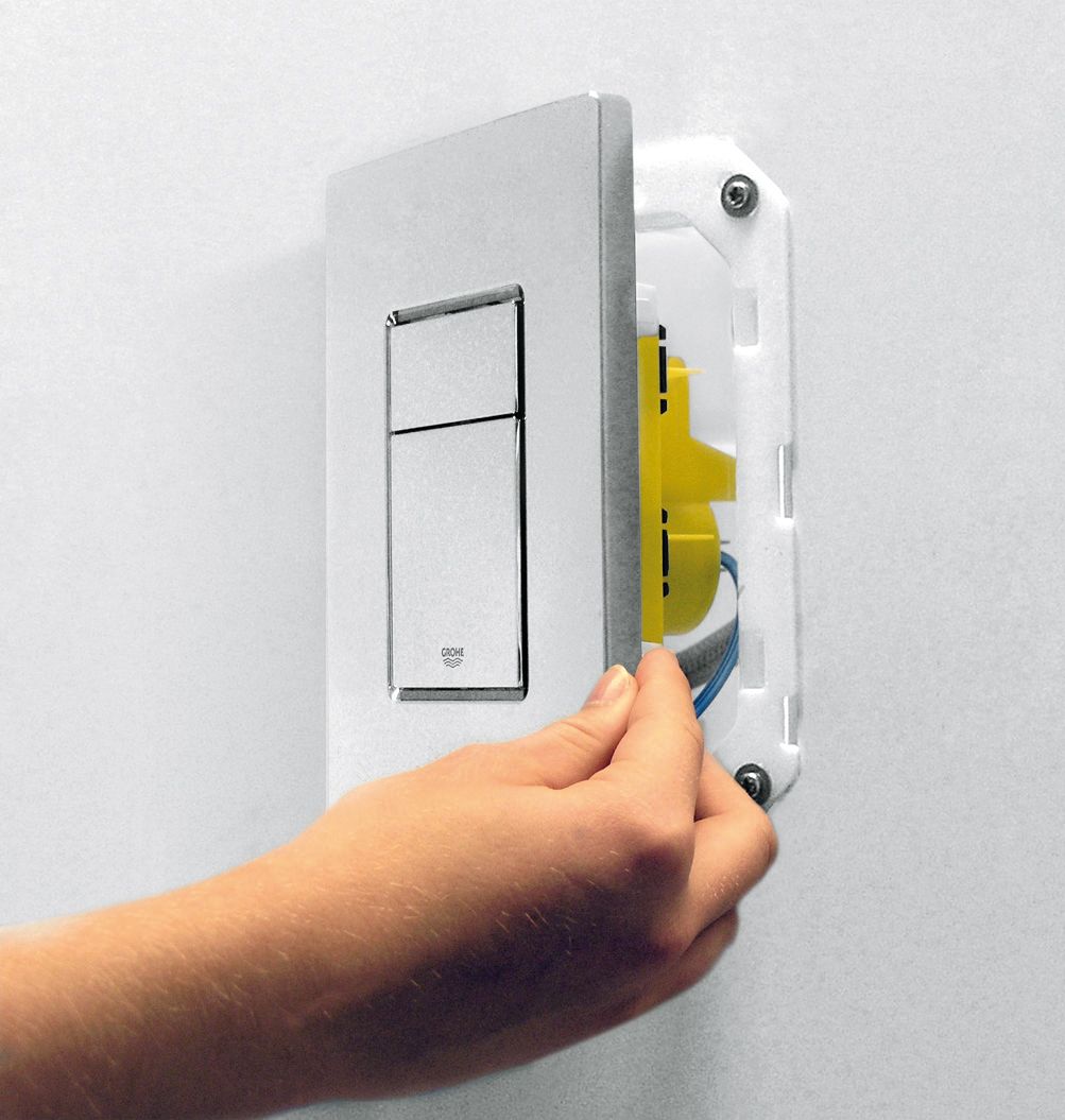 Кнопка смыва Grohe Skate Cosmopolitan 38732P00 хром матовый - 30