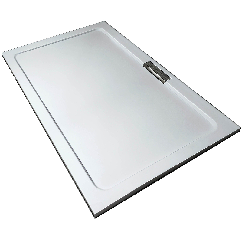 Душевой поддон с сифоном WeltWasser WW TRS 90х70 белый  10000008794 - 0