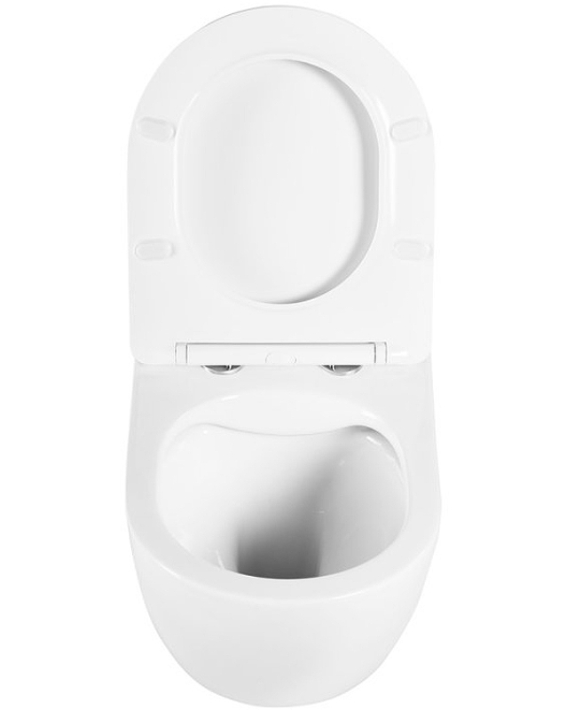 Сиденье для унитаза BelBagno Uno белый с системой микролифт  BB3105SC - 2