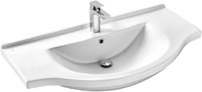 Мебельная раковина Stella Polar Эльбрус 100 белый 1WH110255 - 0