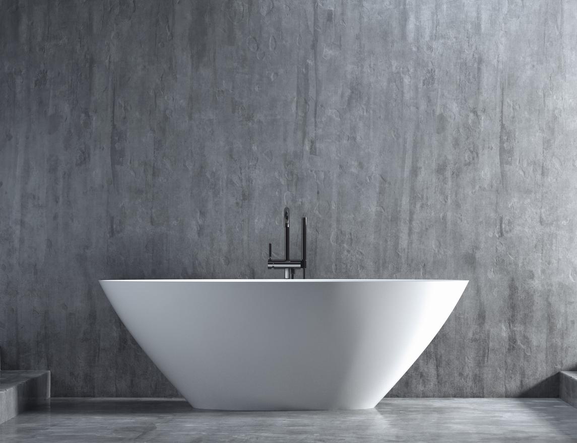 Ванна из искусственного камня Salini Diva 178x85 102221M S-Stone, матовый - 3