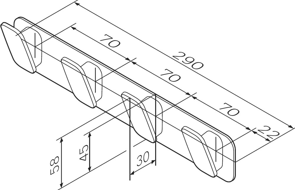 Крючок AM.PM Inspire V2.0 A50A35900 - 4
