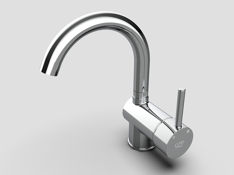 Смеситель для раковины GPD Espina хром MTL70 - 6