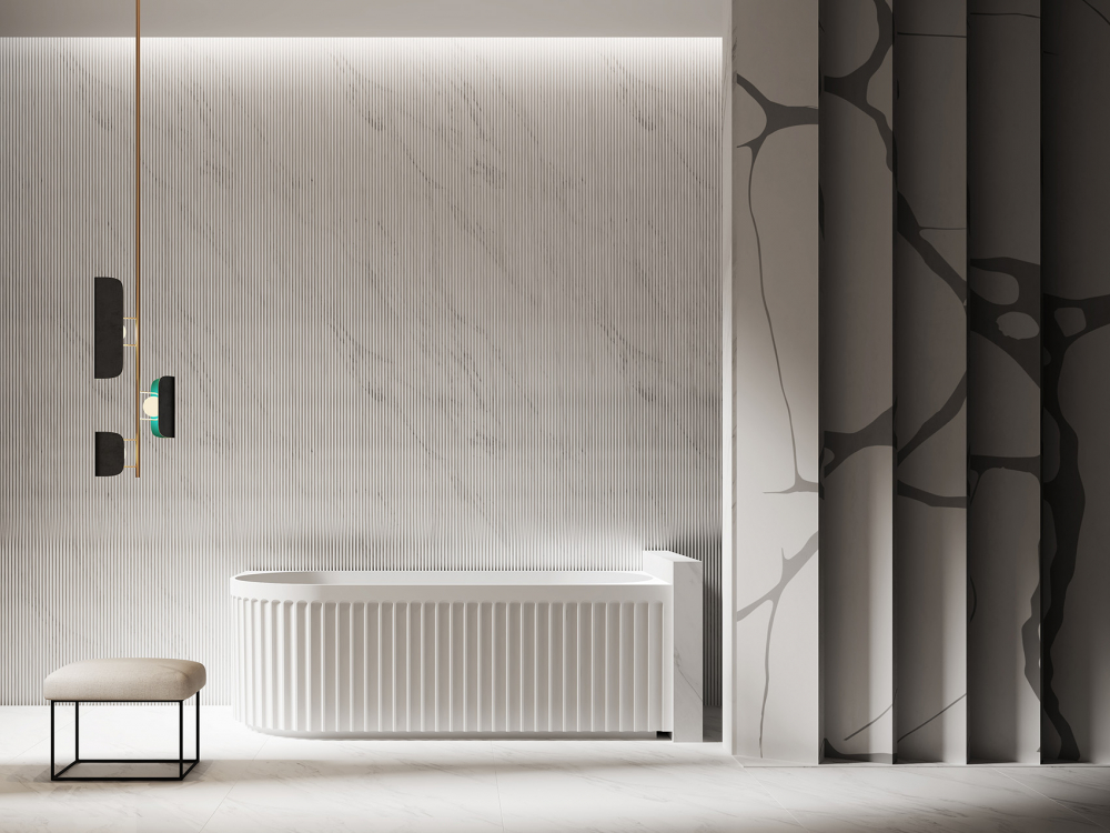 Ванна акриловая Abber 150х75 R белый матовый AB9412-1.5 R - 2