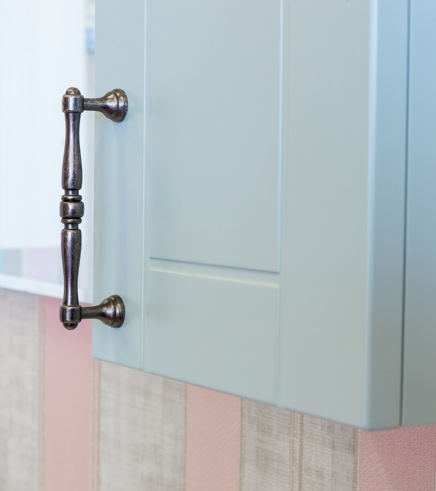 Зеркало-шкаф Sanflor Глория 85 R, серый С000005693 - 2