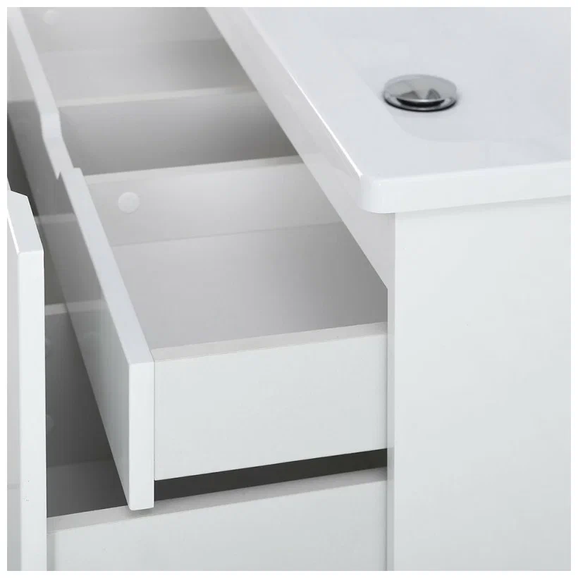 Тумба с раковиной BelBagno Etna 80 белый - 4