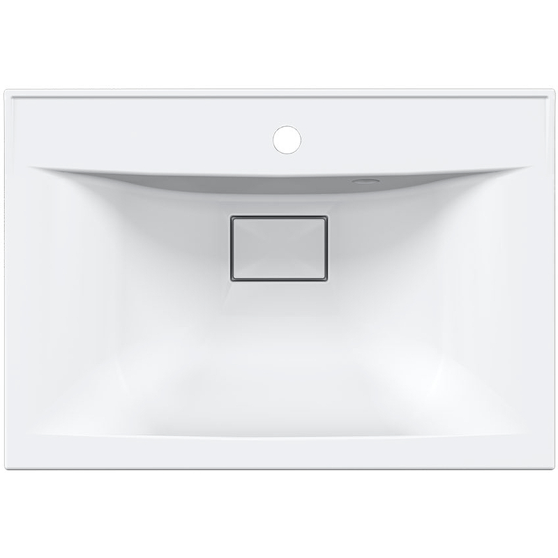 Мебельная раковина Vincea 65 белая матовая VCB-3M650W - 1