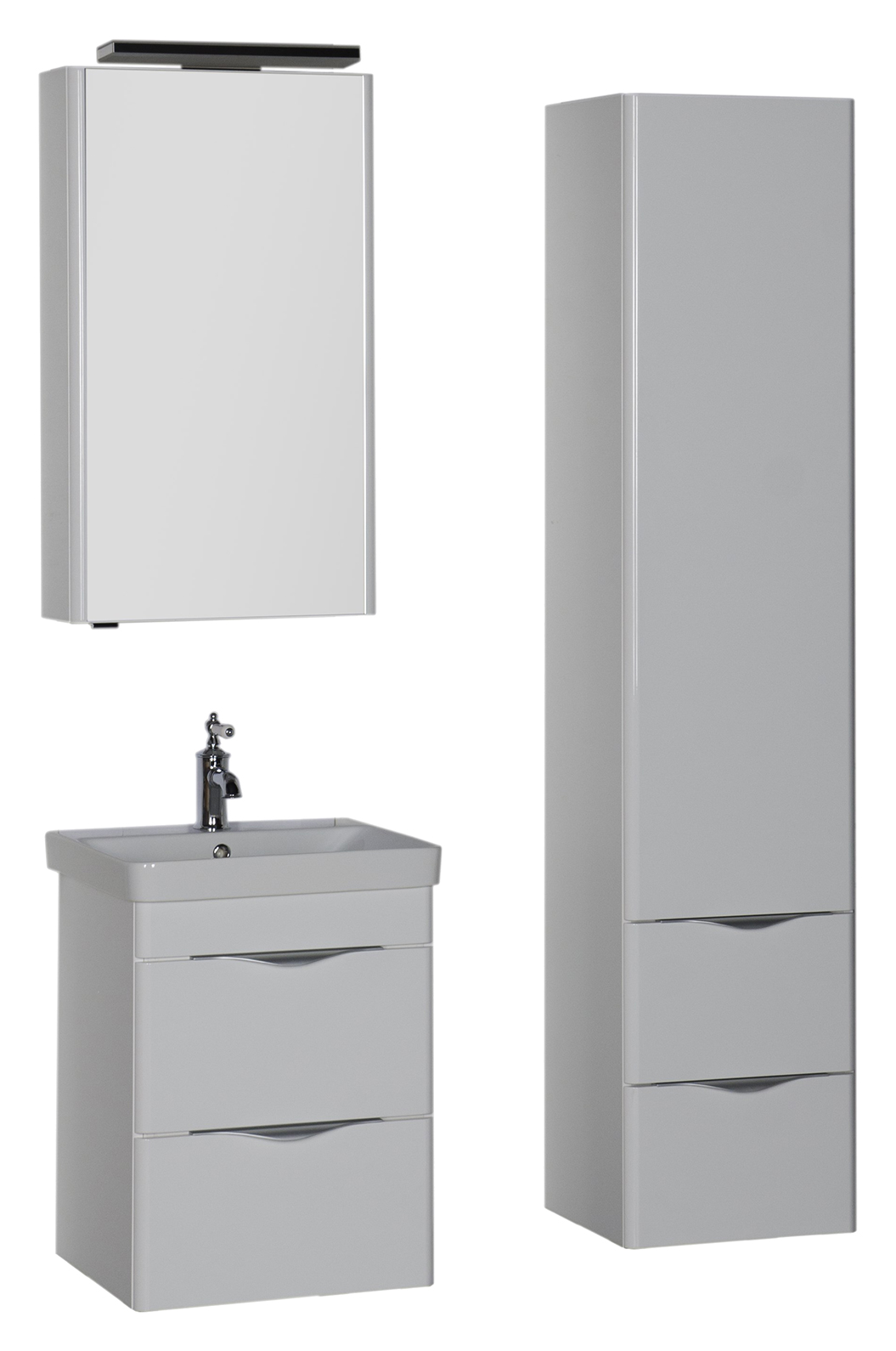 Шкаф-пенал Aquanet Орлеан 40 белый 00183079 - 2