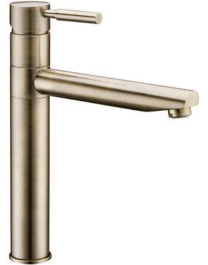 Смеситель Wasserkraft A8137 для кухонной мойки, светлая бронза - 0