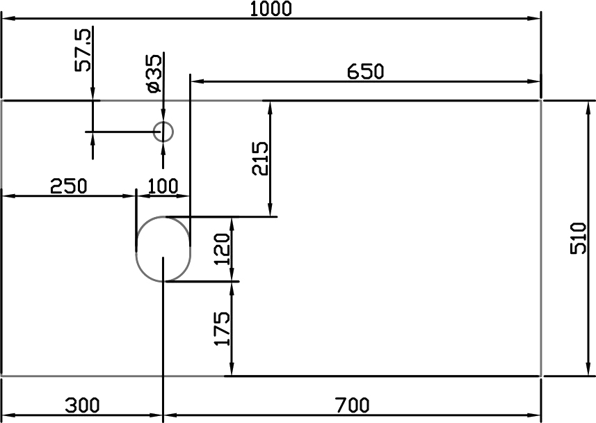 Мебель для ванной DIWO Элиста 100 светлое дерево, с раковиной Moduo 50 Square, в скандинавском стиле, овальная (гарнитур, мебель) 555416 - 9