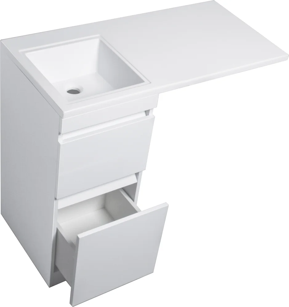 Тумба под раковину Style Line Даллас 100 Люкс Plus, белый  СС-00002346 - 4