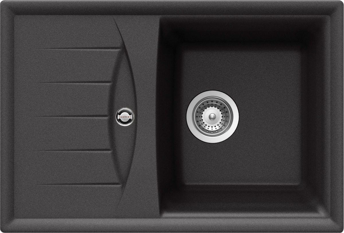 Мойка кухонная Schock Genius 45D Small (D-100S) оникс 700251 - 0