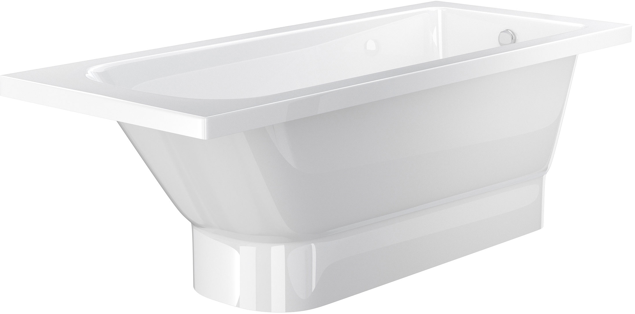 Ванна из искусственного камня Фэма Виктория 170x70 на подиуме ВИКТОРИЯ-170-POD - 0