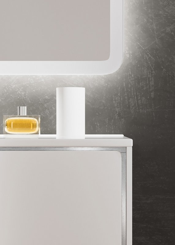 Комплект мебели Sanvit Бруно -2 120 L белый глянец - 3