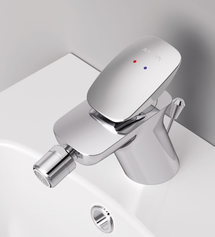 Смеситель AM.PM Spirit V2.0 F70A83100 для биде, с донным клапаном - 2