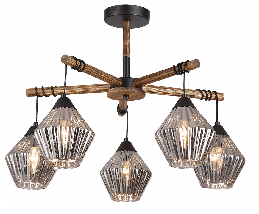 Люстра на штанге MyFar Bella MR1771-5C - 0