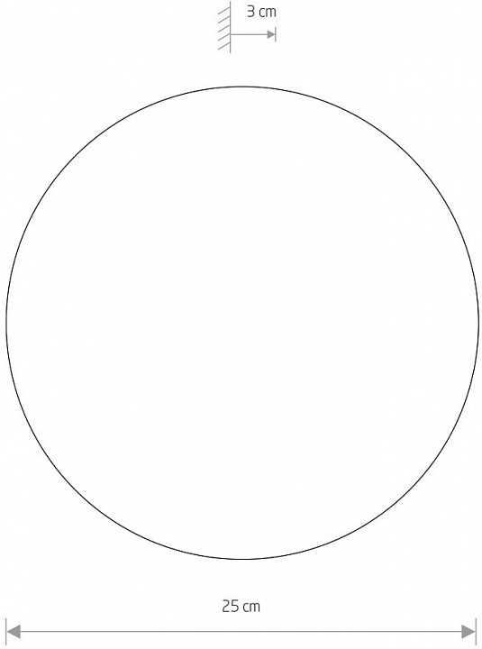 Накладной светильник Nowodvorski Ring Led M 10350 - 1