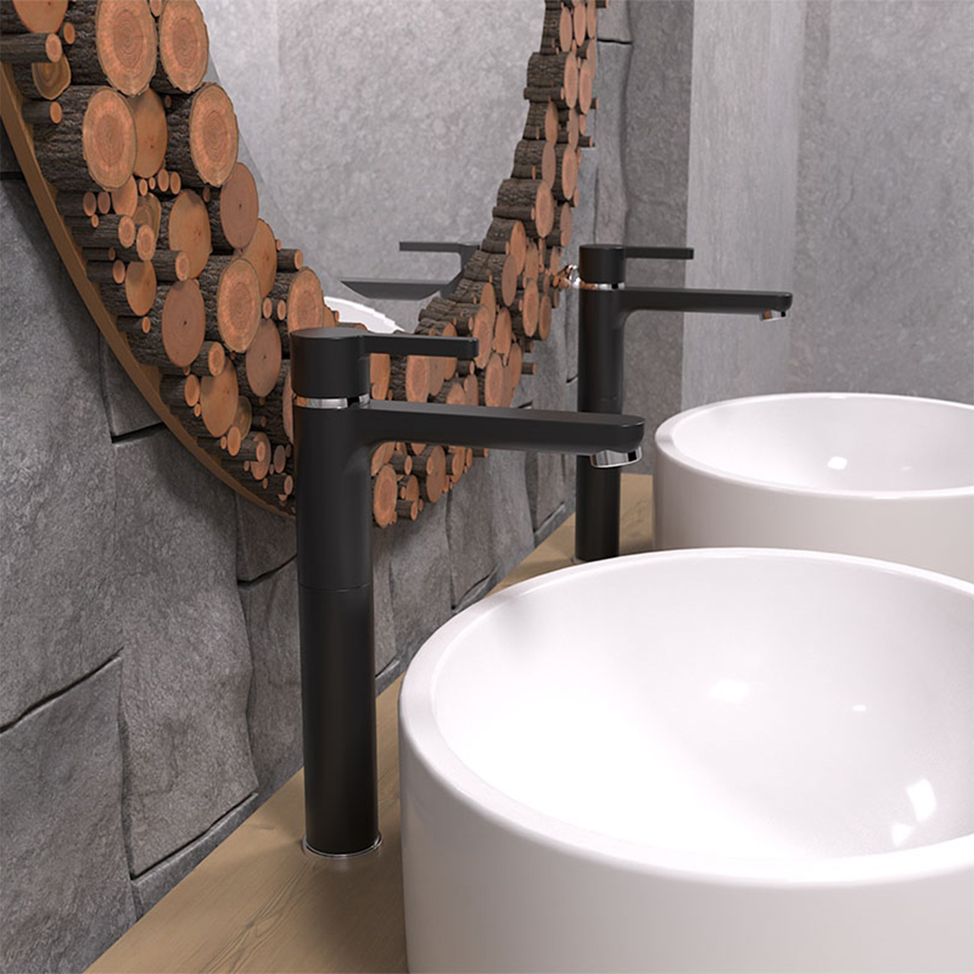 Смеситель для раковины Paini Arena 92YO205LLBLLMKM - 1