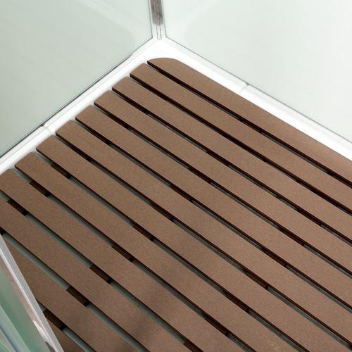 Душевая кабина Deto K 90х90 с подсветкой, хром  K409SLED - 3