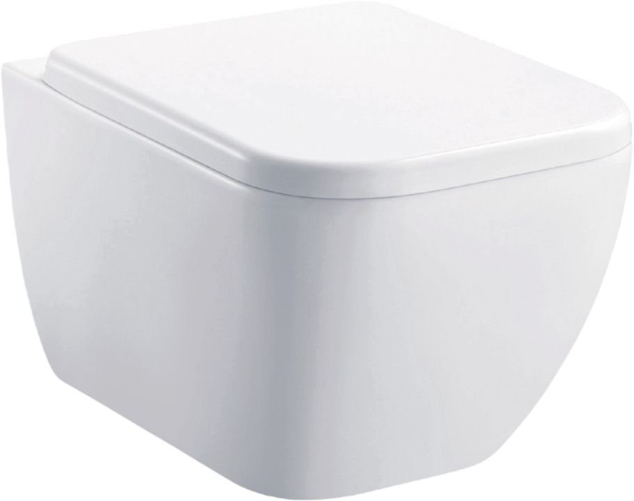 4.21004.20 INFINITY Унитаз подвесной, Rimless,510x360мм, без сидения ,белый (279254) - 0