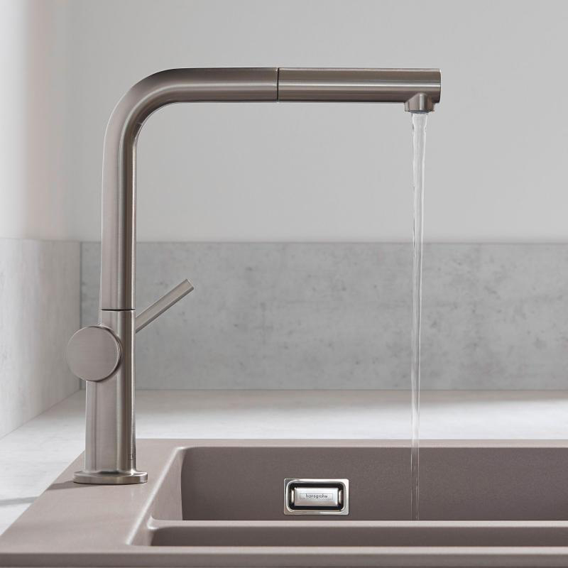 Смеситель для кухни Hansgrohe Talis M54 72808800 сталь - 5