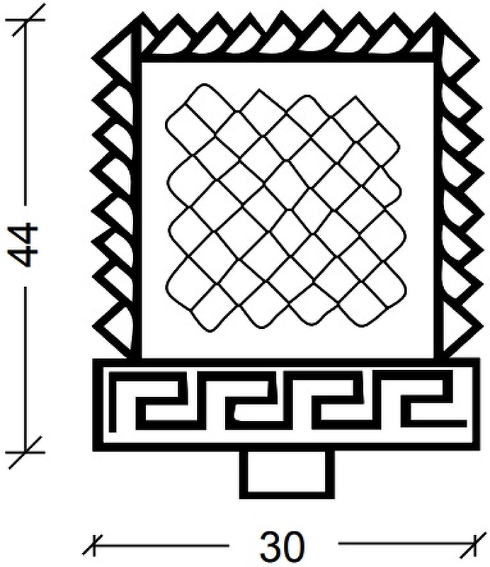 Ручка для мебели Armadi Art Neoart Crystal золото 821-G - 1