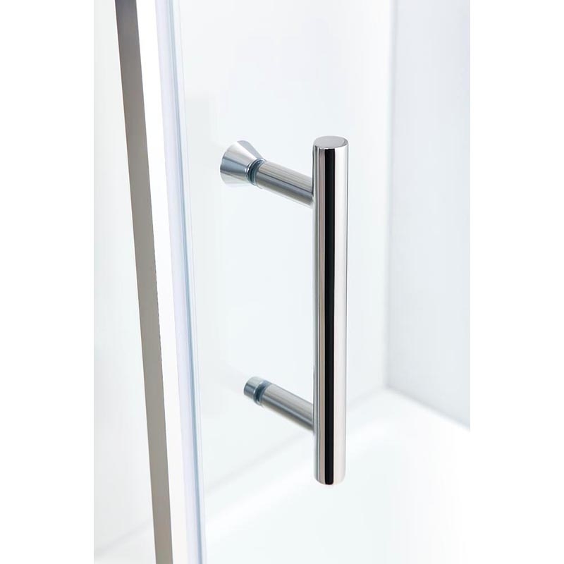 Душевой уголок Black & White Stellar Wind 90х90 хром 1019090 - 1