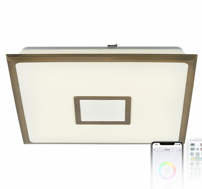 Потолочная светодиодная люстра Citilux Старлайт Смарт CL703AK53G - 0