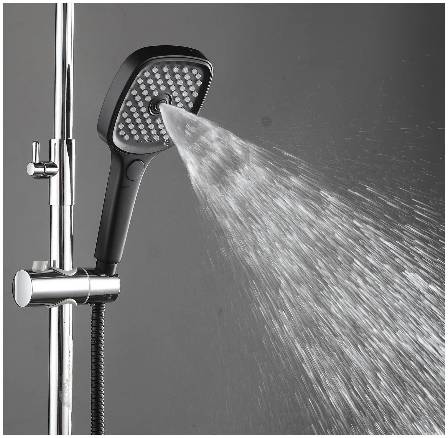 Душевая лейка Gappo черная матовая G003 - 1