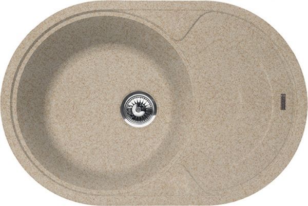 Мойка кухонная Florentina Родос 760 песочный 20.140.D0760.107 - 0