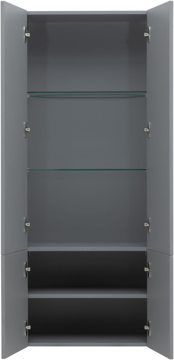 Шкаф пенал Allen Brau Reality 60 подвесной серый матовый 1.32003.PGM - 8