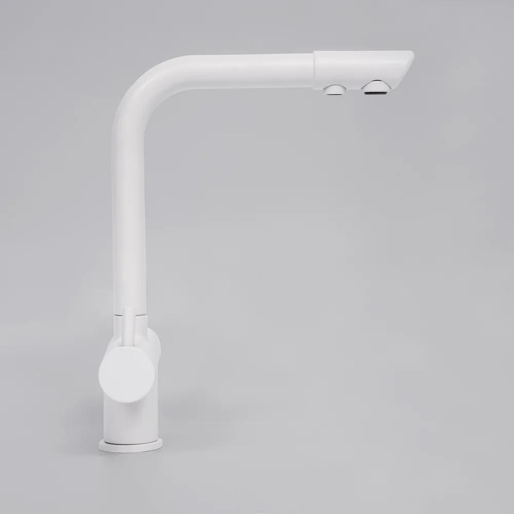 Смеситель для кухни Wasserkraft белый матовый A8357 - 5