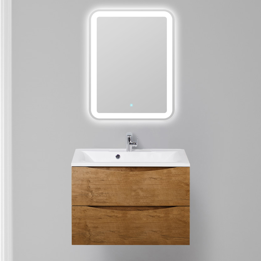 Тумба под раковину BelBagno Marino 80 светлое дерево MARINO-800-2C-SO-RN-P - 1