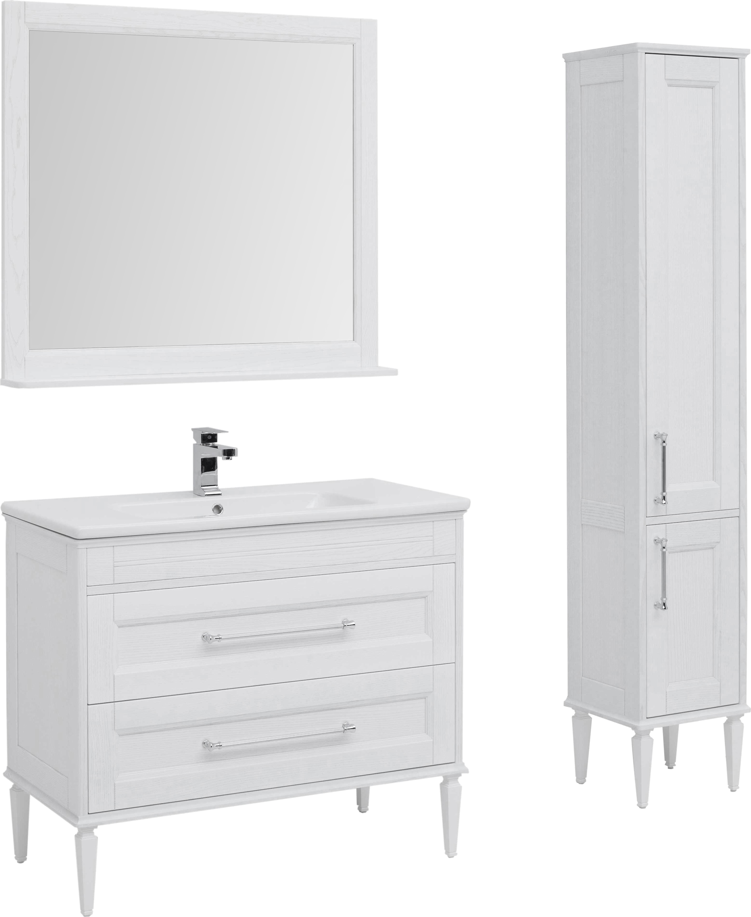 Мебель для ванной Aquanet Бостон 100 ясень - 1