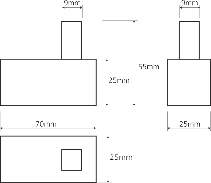 Крючок Bemeta Beta  132106132 - 1