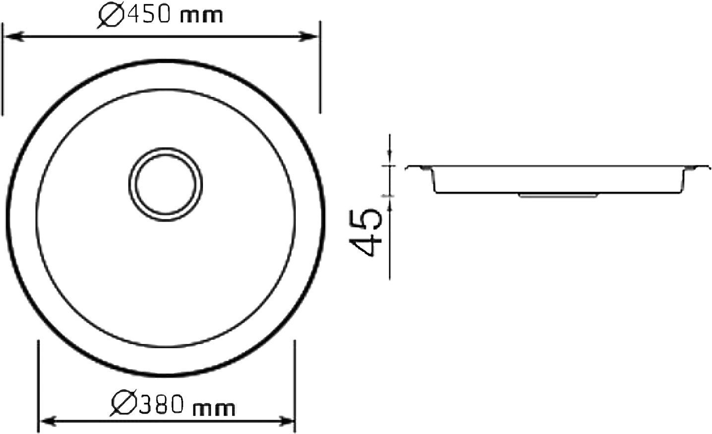 Мойка кухонная Seaman Eco Wien SWT-450B SWT-450B.A - 1