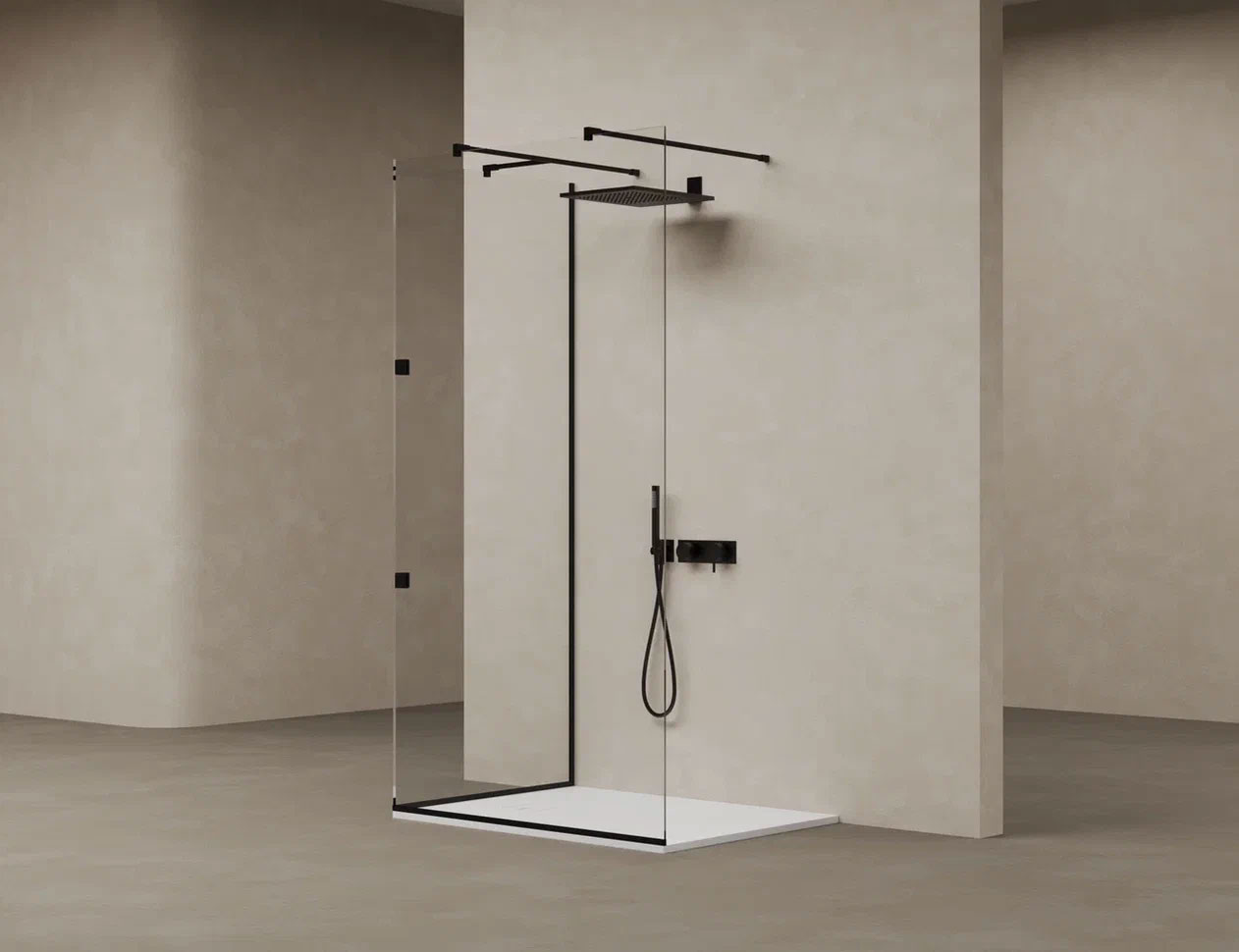 Поддон для душа Salini Oasi 120x90 см, S-Stone, матовый 120322M - 1