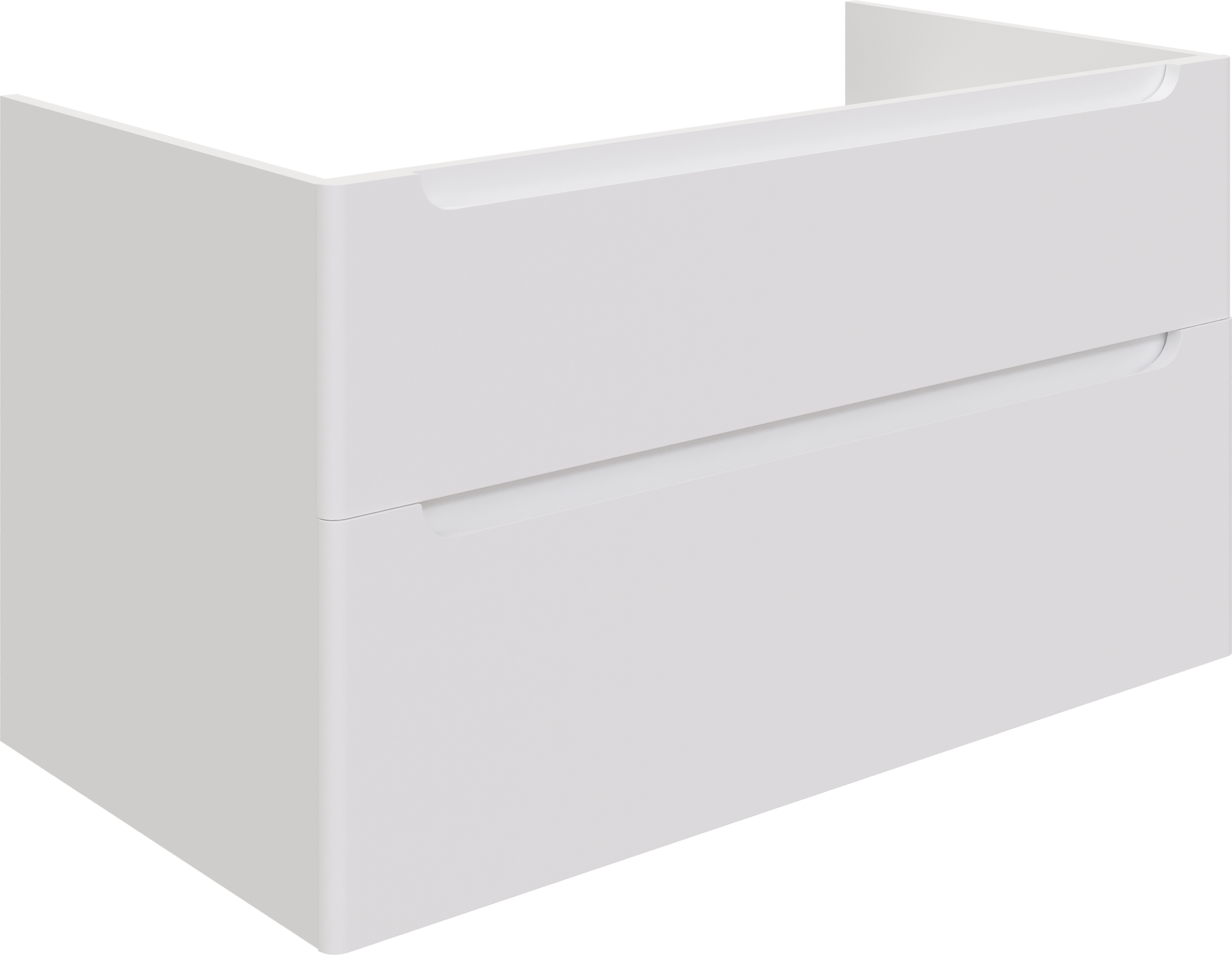 Тумба с раковиной STWORKI Берген 100 белая с темной столешницей, Moduo 55 Leaf 549577 - 8